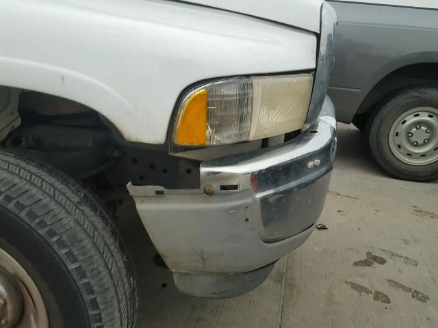 3B7KC23Z4YG124558 - 2000 DODGE RAM 2500 WHITE photo 9