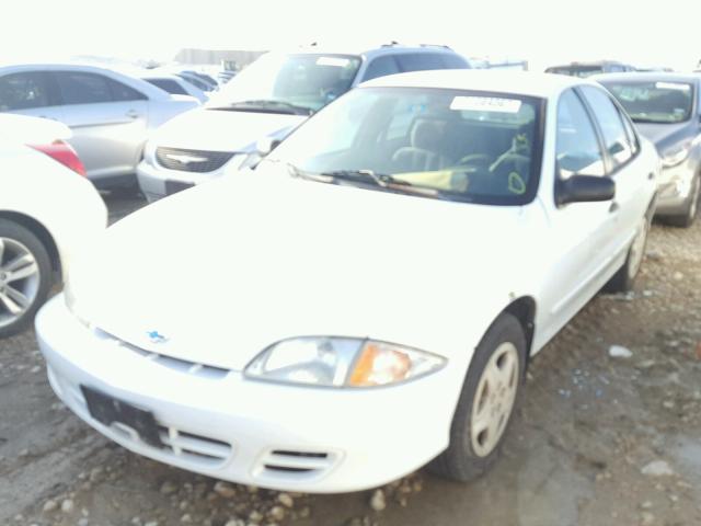 1G1JF5246Y7263282 - 2000 CHEVROLET CAVALIER L WHITE photo 2