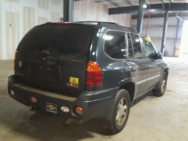 1GKDT13S562248662 - 2006 GMC ENVOY CHARCOAL photo 4