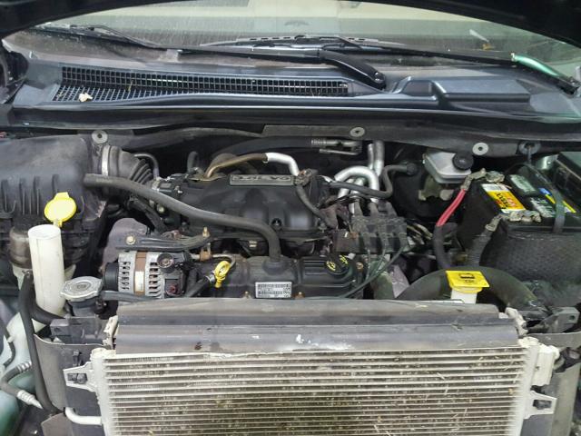 2A8HR54PX8R128592 - 2008 CHRYSLER TOWN & COU BLACK photo 7