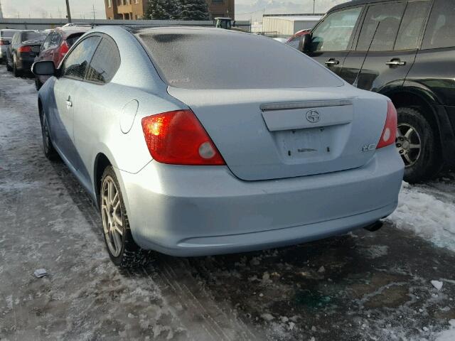 JTKDE167770176995 - 2007 TOYOTA SCION TC 蓝色 照片 3