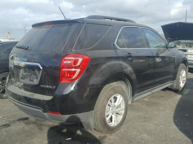 2GNALCEK5G1130515 - 2016 CHEVROLET EQUINOX LT BLACK photo 4