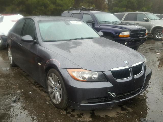 WBAVB175X6NH93181 - 2006 BMW 325 I AUTO GRAY photo 1