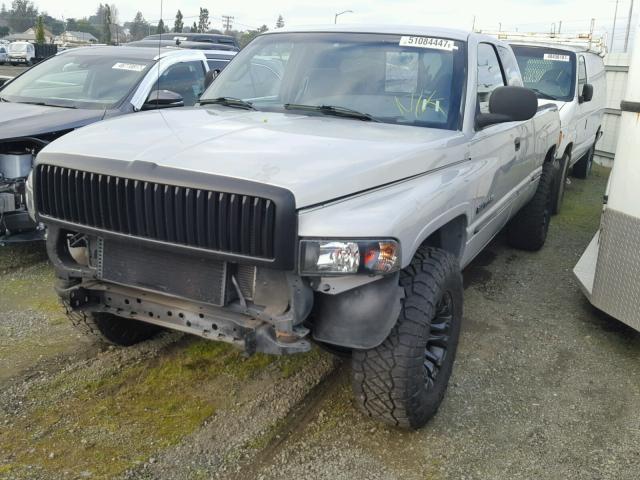 3B7HC13Z3XG232933 - 1999 DODGE RAM 1500 GRAY photo 2