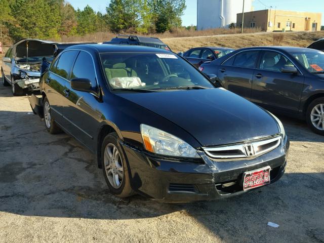 1HGCM56327A067494 - 2007 HONDA ACCORD SE BLACK photo 1