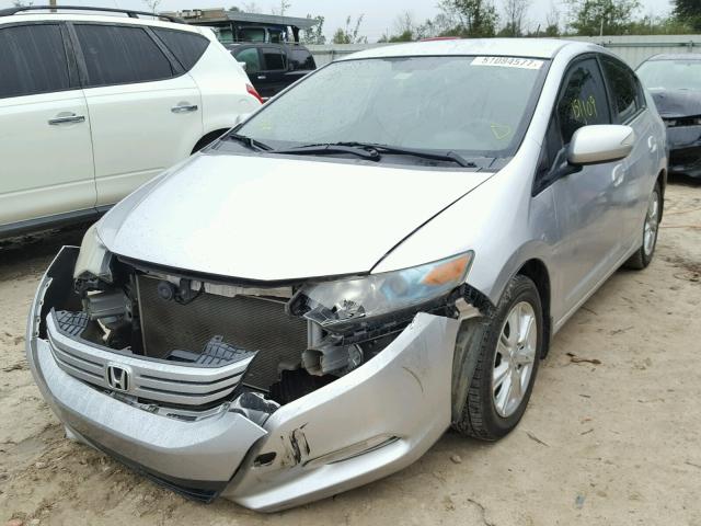 JHMZE2H7XAS008262 - 2010 HONDA INSIGHT EX SILVER photo 2