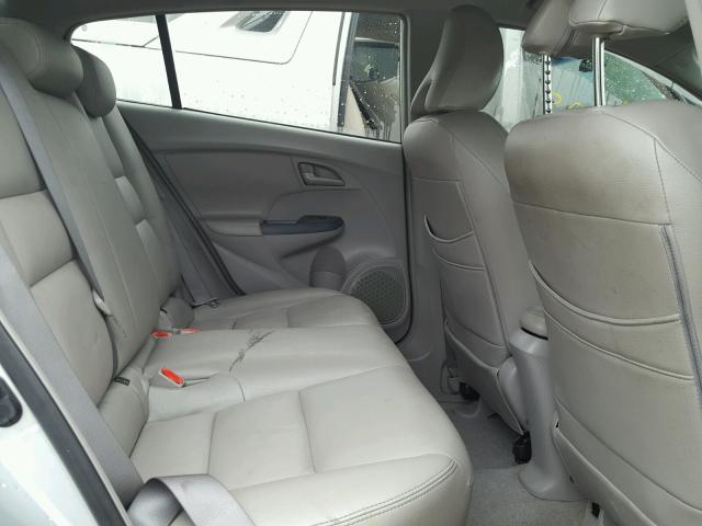 JHMZE2H7XAS008262 - 2010 HONDA INSIGHT EX SILVER photo 6