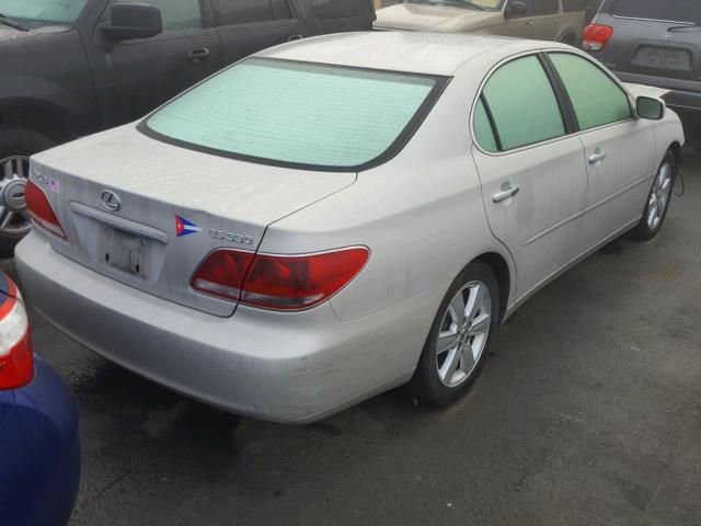 JTHBA30G055072345 - 2005 LEXUS ES 330 BEIGE photo 4