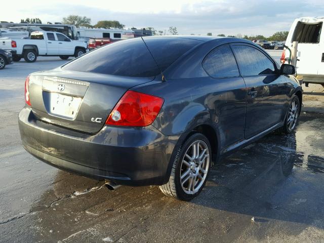 JTKDE177570157537 - 2007 SCION TC GRAY photo 4