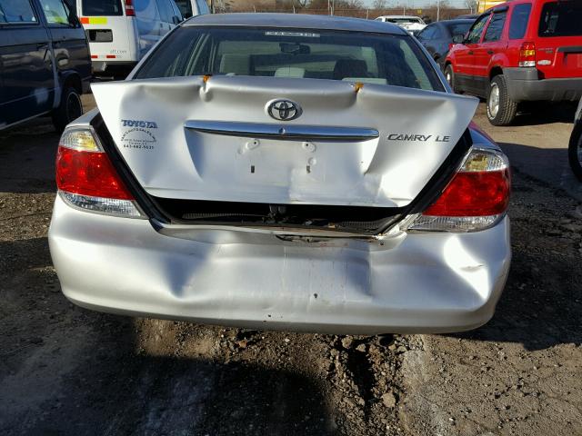 4T1BE32K86U684688 - 2006 TOYOTA CAMRY LE SILVER photo 9