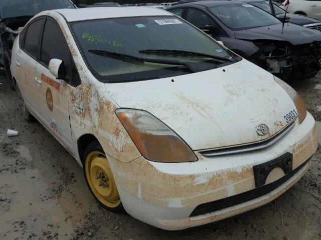 JTDKB20U597854844 - 2009 TOYOTA PRIUS WHITE photo 1