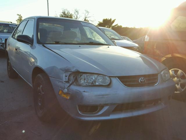 1NXBR12E42Z590160 - 2002 TOYOTA COROLLA CE SILVER photo 1