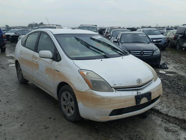 JTDKB20U393492178 - 2009 TOYOTA PRIUS WHITE photo 1