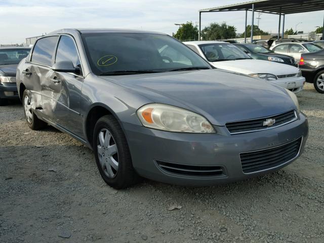 2G1WT58K069136219 - 2006 CHEVROLET IMPALA LT GRAY photo 1