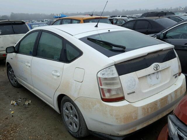 JTDKB20U993492542 - 2009 TOYOTA PRIUS WHITE photo 3