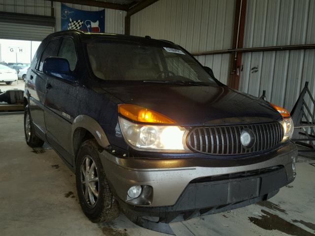 3G5DA03E53S556914 - 2003 BUICK RENDEZVOUS BLUE photo 1