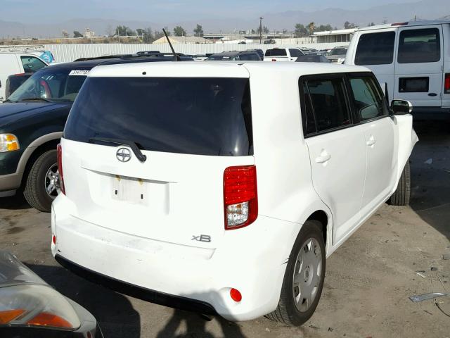 JTLZE4FE7EJ052847 - 2014 TOYOTA SCION XB თეთრი ფოტო 4