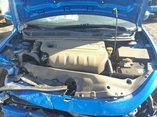 1C3CDFAA7GD585131 - 2016 DODGE DART SE BLUE photo 7