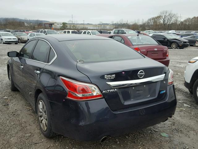 1N4AL3APXEC142411 - 2014 NISSAN ALTIMA 2.5 BLUE photo 3