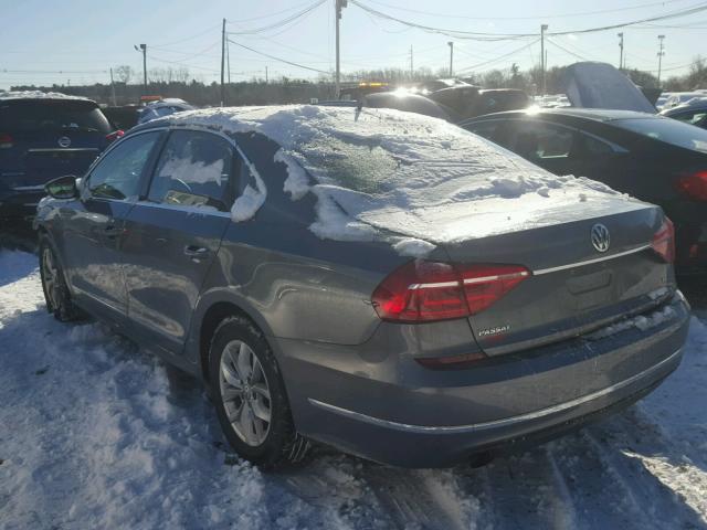 1VWAT7A31GC016839 - 2016 VOLKSWAGEN PASSAT S رمادي صورة 3