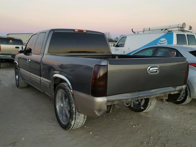 2GCEC19T1Y1266529 - 2000 CHEVROLET SILVERADO GRAY photo 3