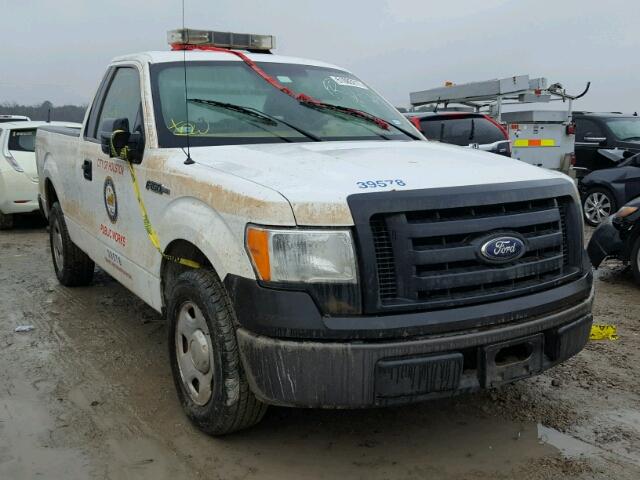 1FTRF12W39KC05956 - 2009 FORD F150 WHITE photo 1