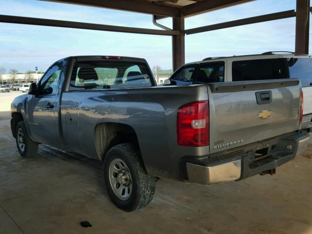 1GCEC14X79Z156328 - 2009 CHEVROLET SILVERADO GRAY photo 3