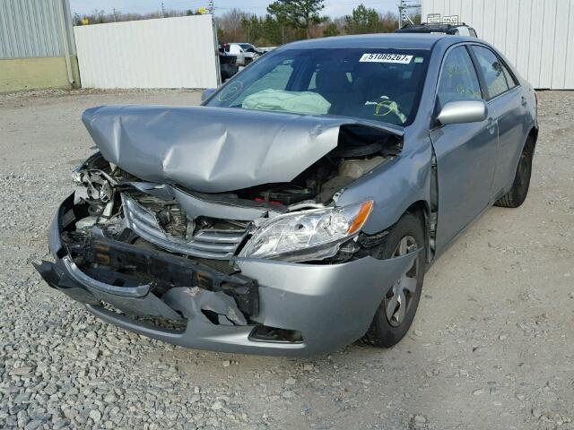 4T1BE46K67U140403 - 2007 TOYOTA CAMRY NEW SILVER photo 2