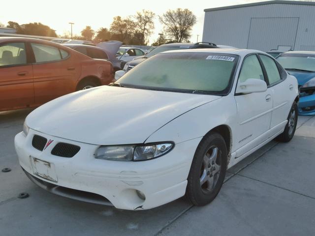 1G2WP52K12F195144 - 2002 PONTIAC GRAND PRIX WHITE photo 2