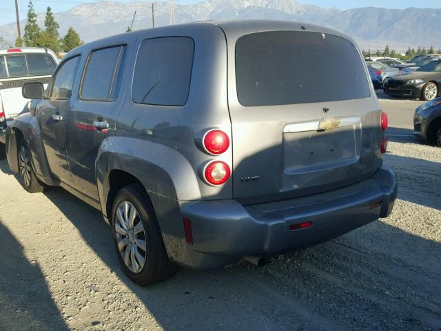 3GNDA13D27S595530 - 2007 CHEVROLET HHR LS GRAY photo 3