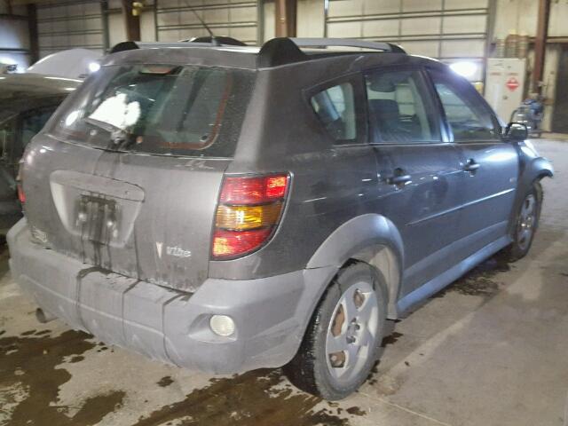 5Y2SL65866Z429889 - 2006 PONTIAC VIBE GRAY photo 4