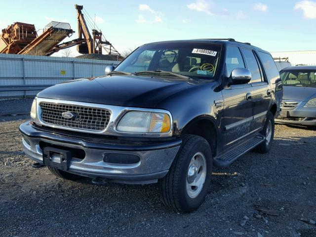 1FMPU18L9WLB77009 - 1998 FORD EXPEDITION BLACK photo 2