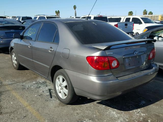 1NXBR32E74Z258583 - 2004 TOYOTA COROLLA CE GRAY photo 3