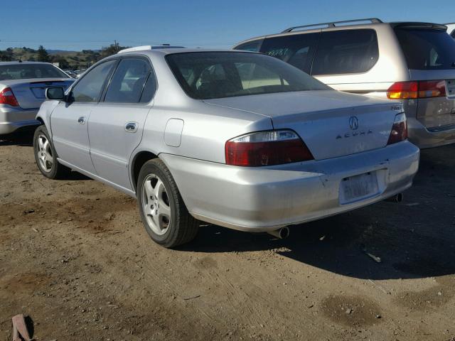 19UUA56663A086017 - 2003 ACURA 3.2TL SILVER photo 3