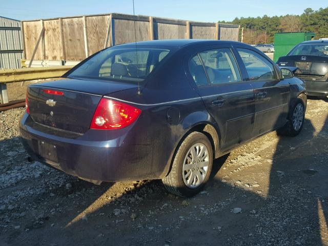 1G1AD5F50A7242748 - 2010 CHEVROLET COBALT 1LT BLUE photo 4