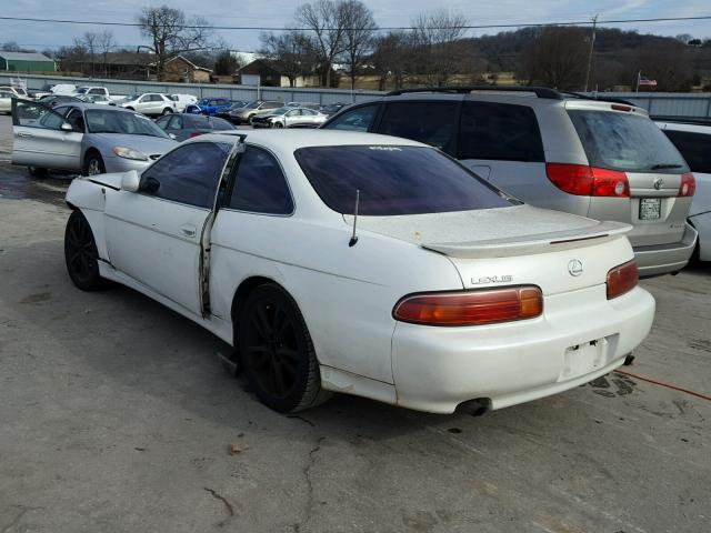 JT8CD32Z7V0037549 - 1997 LEXUS SC 300 WHITE photo 3