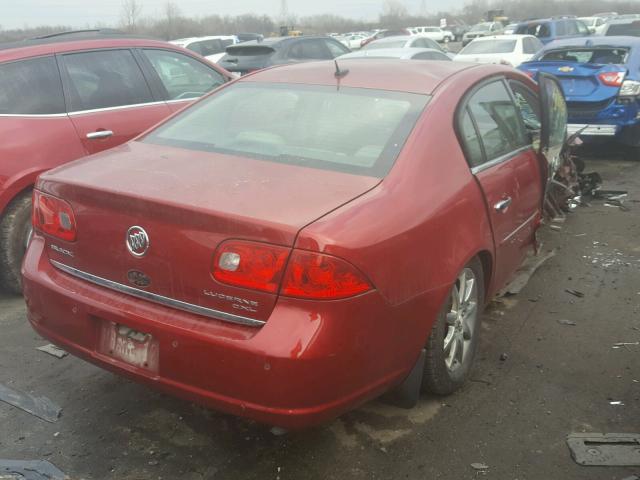 1G4HD57208U168555 - 2008 BUICK LUCERNE CX RED photo 4