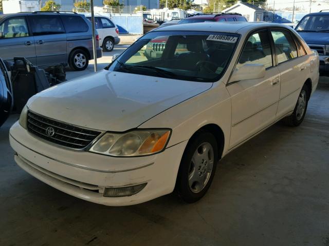 4T1BF28B14U358825 - 2004 TOYOTA AVALON XL WHITE photo 2