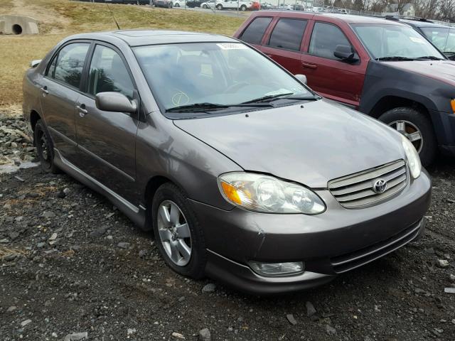 2T1BR32E94C171527 - 2004 TOYOTA COROLLA CE GRAY photo 1