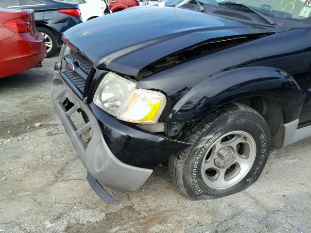 1FMZU67E53UC80331 - 2003 FORD EXPLORER S BLACK photo 9