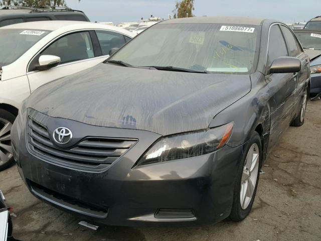 4T1BE46K79U351483 - 2009 TOYOTA CAMRY BASE BLACK photo 2