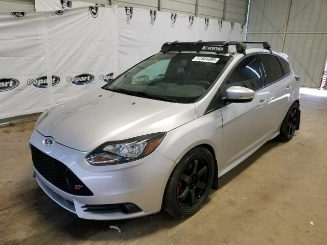 1FADP3L96EL109972 - 2014 FORD FOCUS ST SILVER photo 2