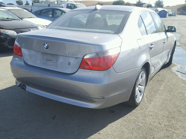 WBANA53515B858139 - 2005 BMW 525 I GRAY photo 4