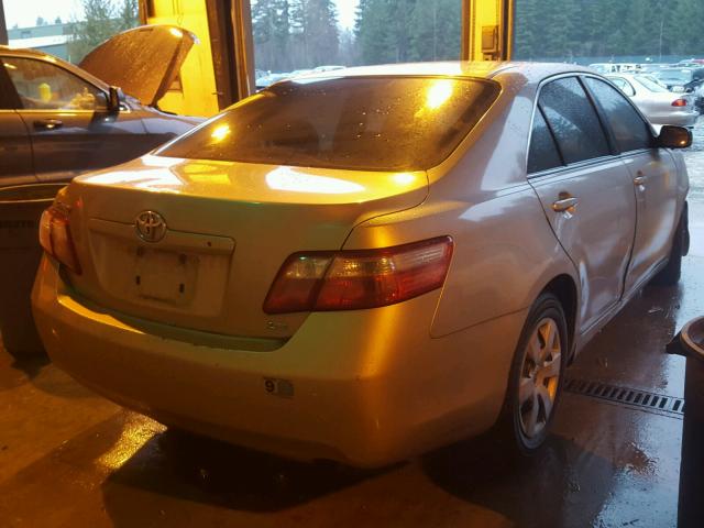 JTNBE46K773045936 - 2007 TOYOTA CAMRY NEW GOLD photo 4