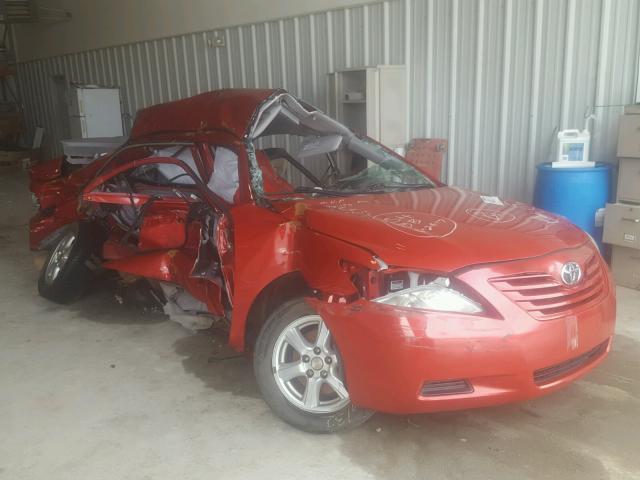 4T1BE46K19U282399 - 2009 TOYOTA CAMRY BASE RED photo 1