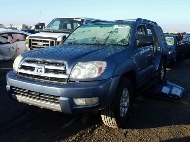 JTEZU14R040025198 - 2004 TOYOTA 4RUNNER SR BLUE photo 2