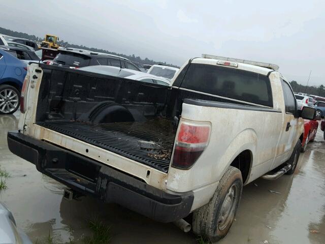 1FTMF1CM7DKE71898 - 2013 FORD F150 WHITE photo 4