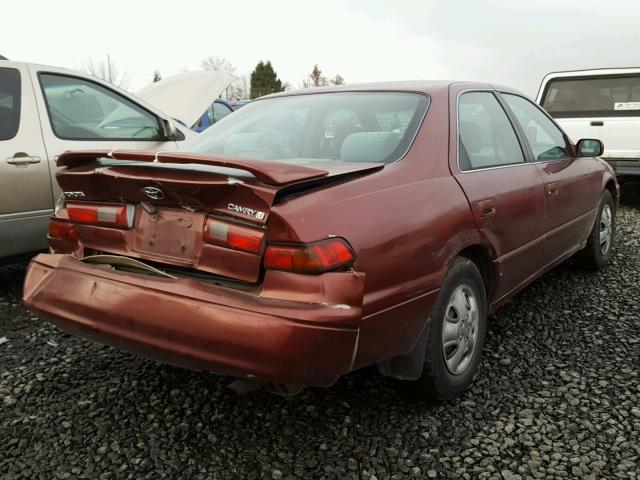 4T1BG22K3XU597285 - 1999 TOYOTA CAMRY CE RED photo 4