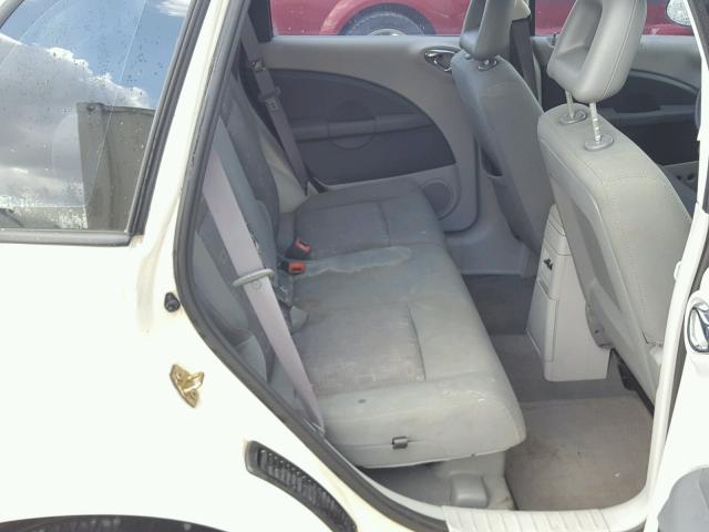 3A4FY58B16T366884 - 2006 CHRYSLER PT CRUISER WHITE photo 6