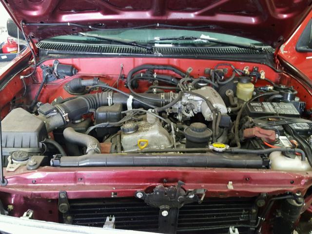 4TAWM72N3TZ150308 - 1996 TOYOTA TACOMA XTR RED photo 7